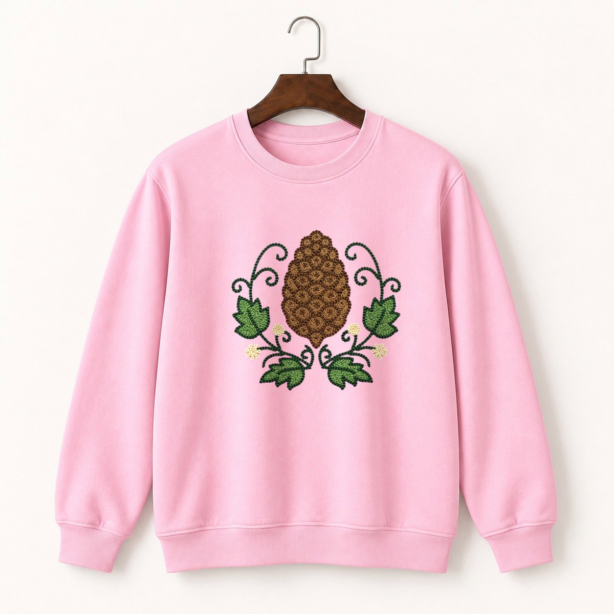 Pine Cone Crewneck Sweatshirt 4