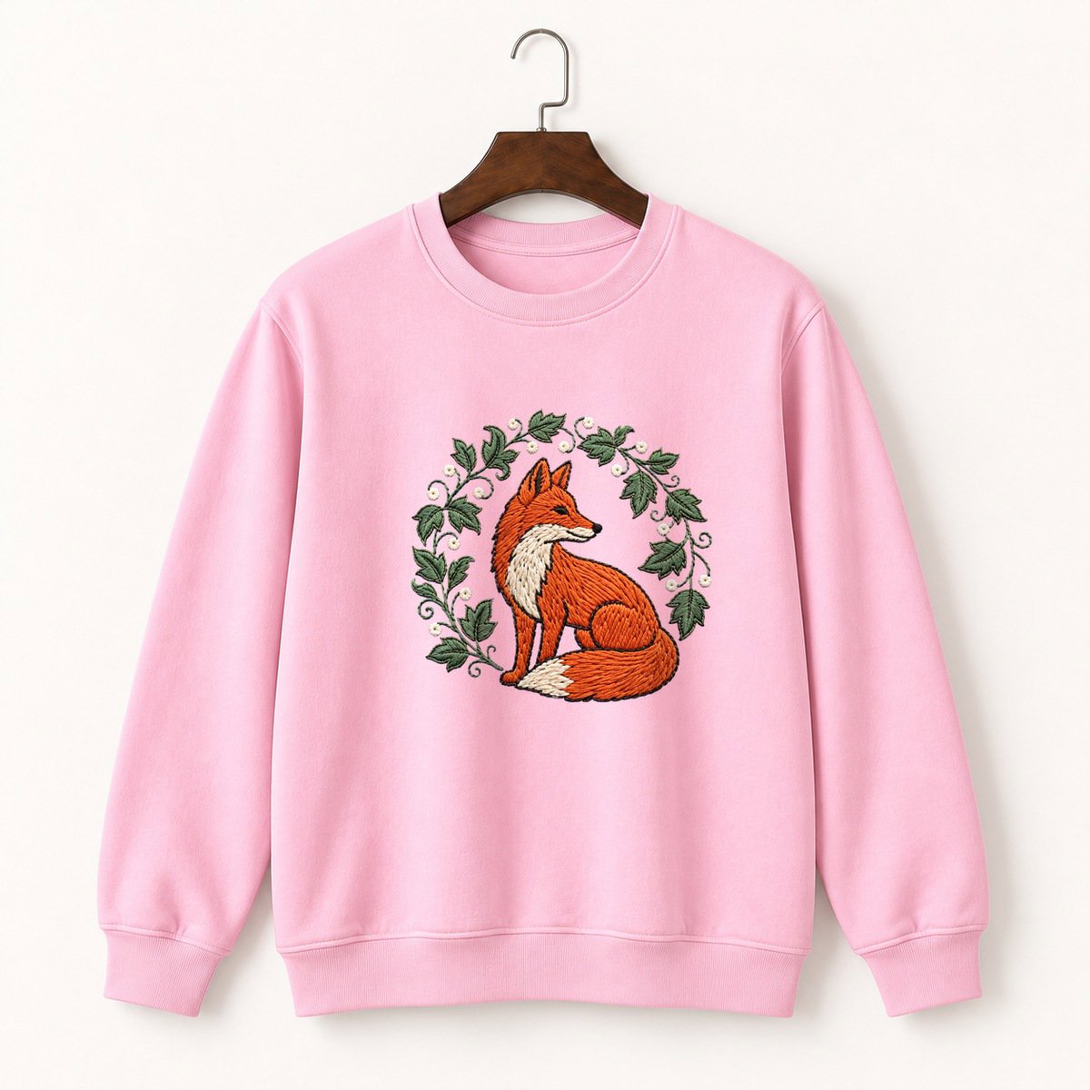 Red Fox Crewneck Sweatshirt 4