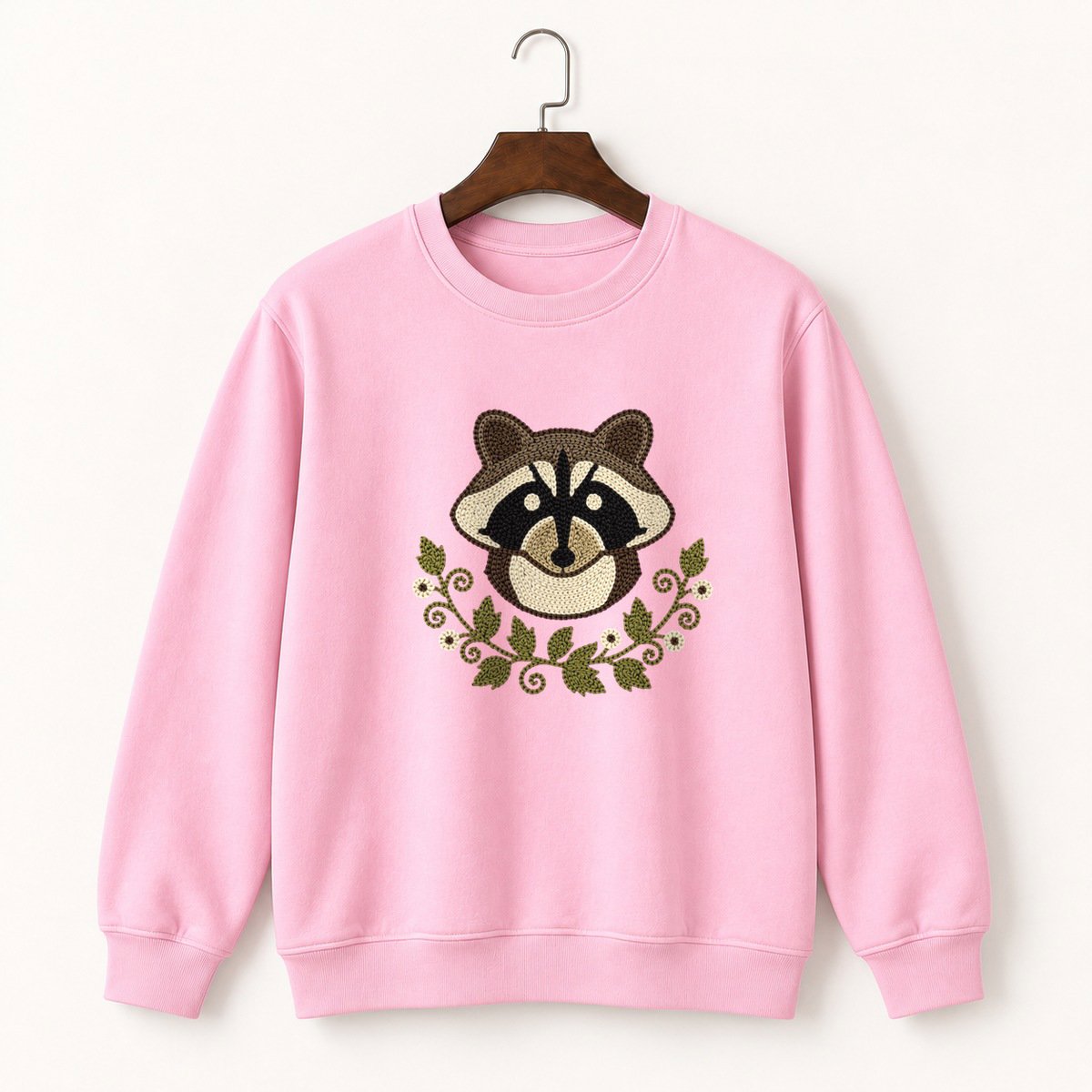 Raccoon Crewneck Sweatshirt 4