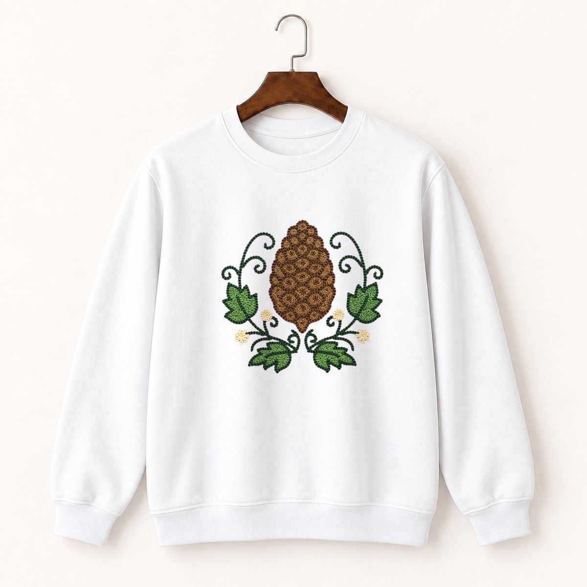 Pine Cone Crewneck Sweatshirt 5