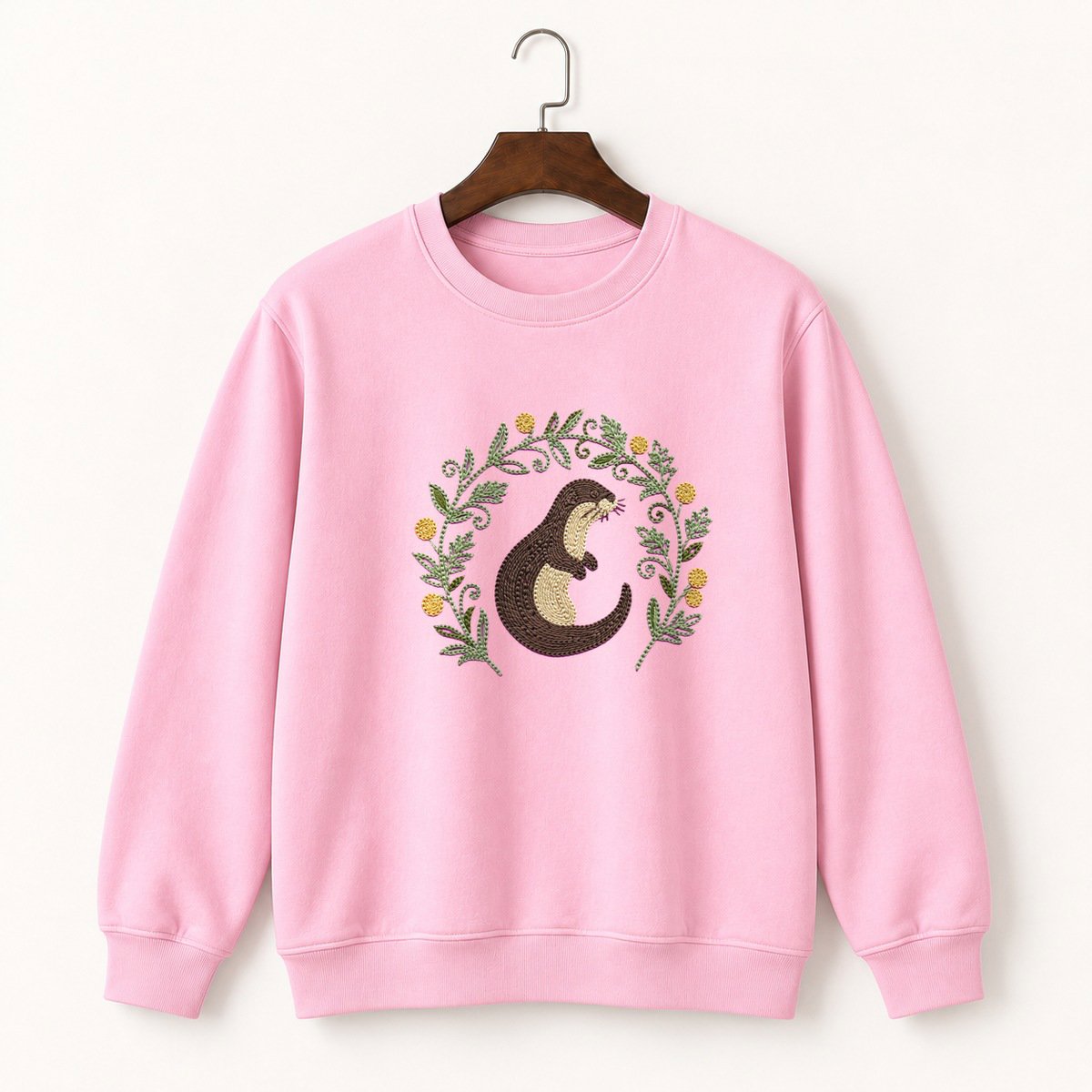 River Otter Crewneck Sweatshirt 4
