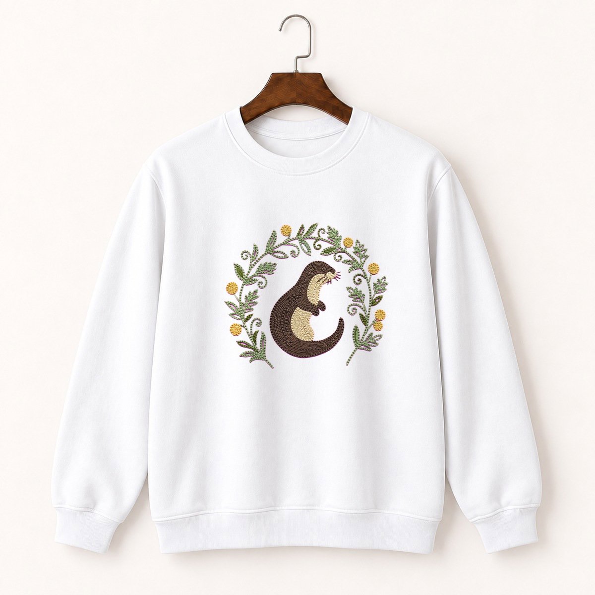 River Otter Crewneck Sweatshirt 5