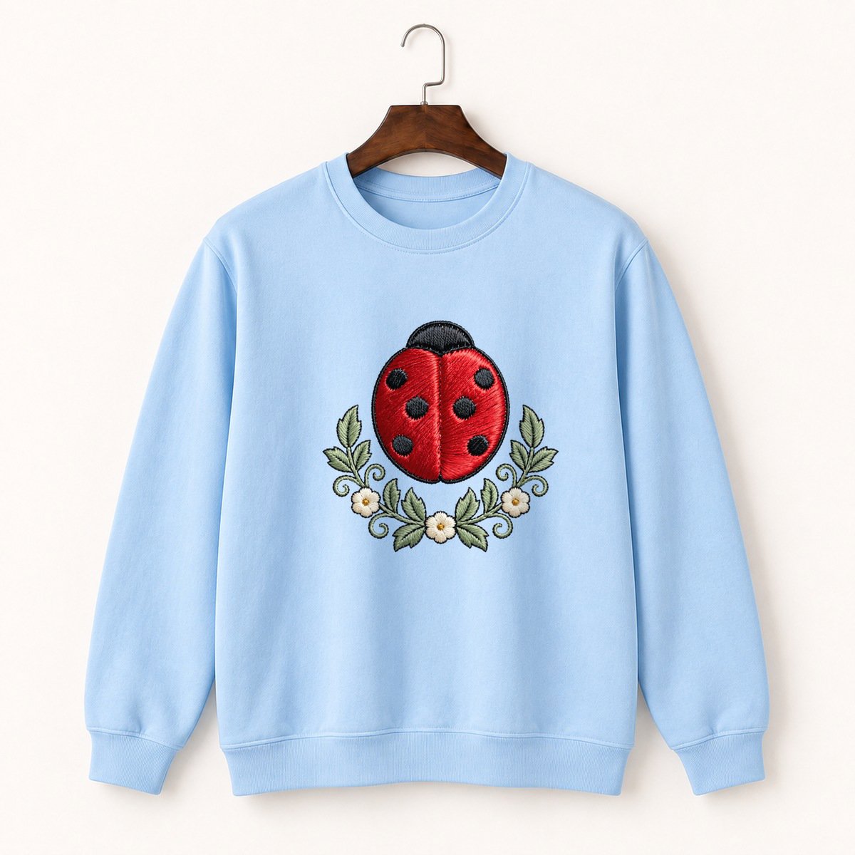Ladybug Crewneck Sweatshirt 1