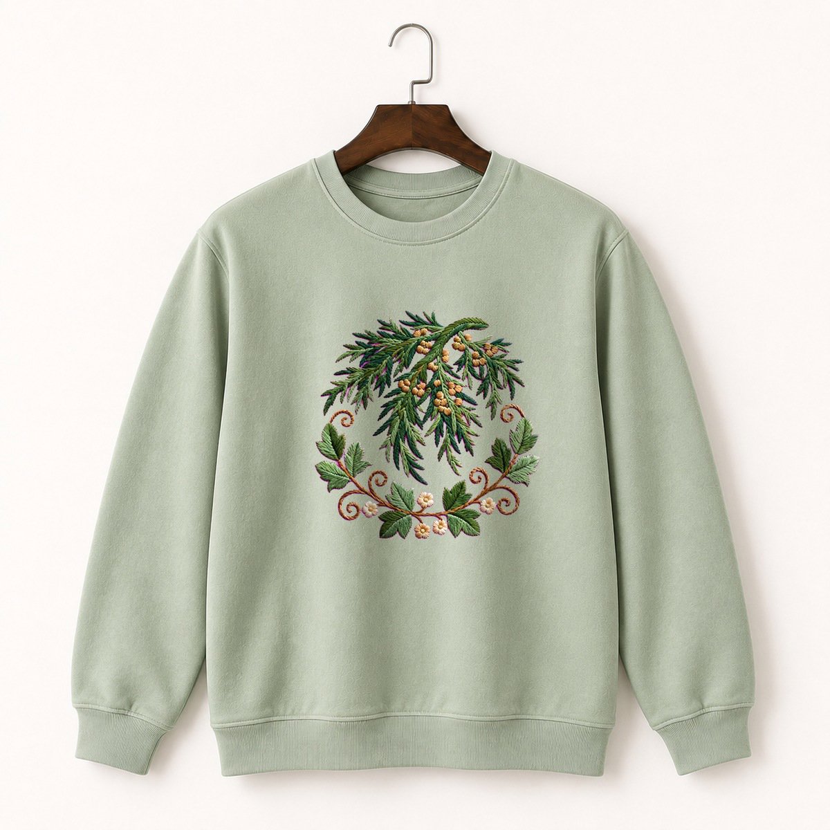 Juniper Branch Crewneck Sweatshirt 2