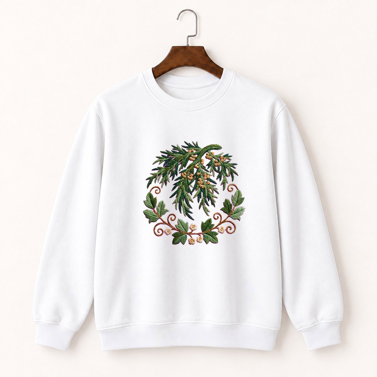 Juniper Branch Crewneck Sweatshirt 5