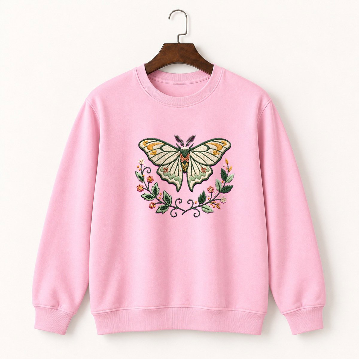 Luna Moth Crewneck Sweatshirt 4