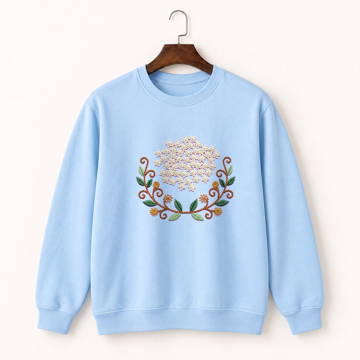 Elderflower Crewneck Sweatshirt 1