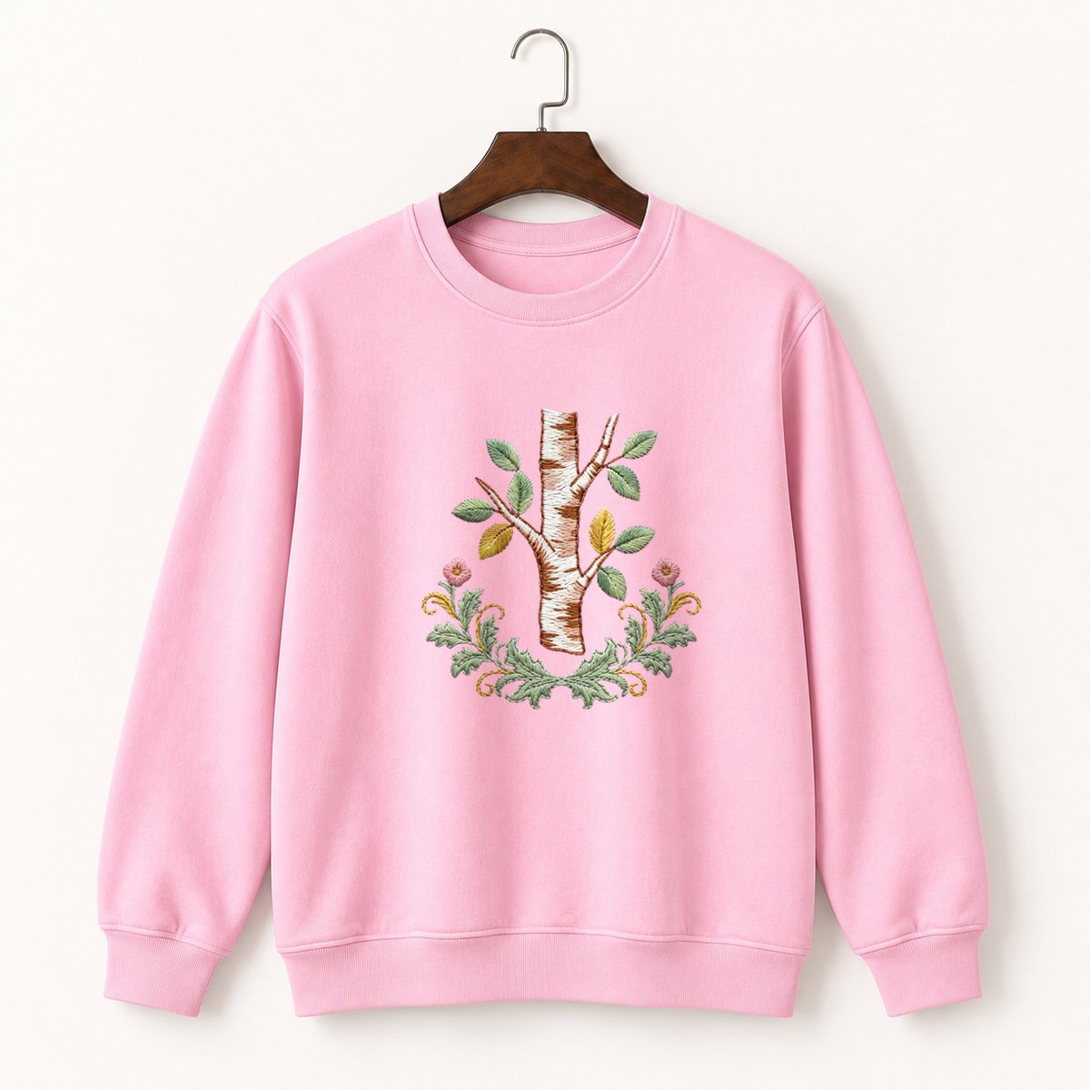 Birch Branch Crewneck Sweatshirt 4
