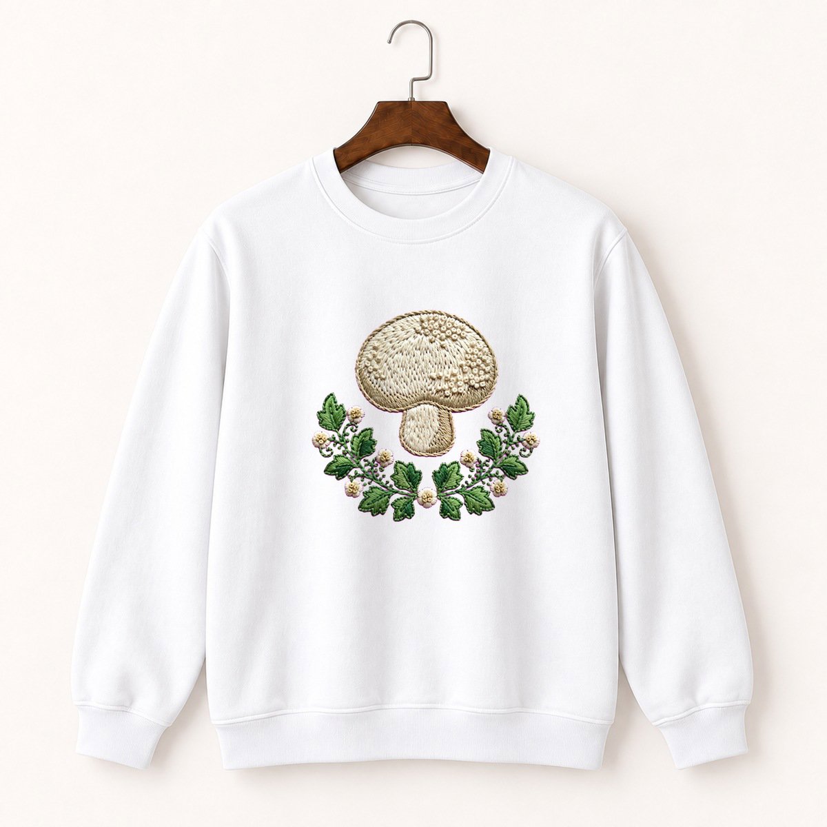 Puffball Mushroom Crewneck Sweatshirt 5
