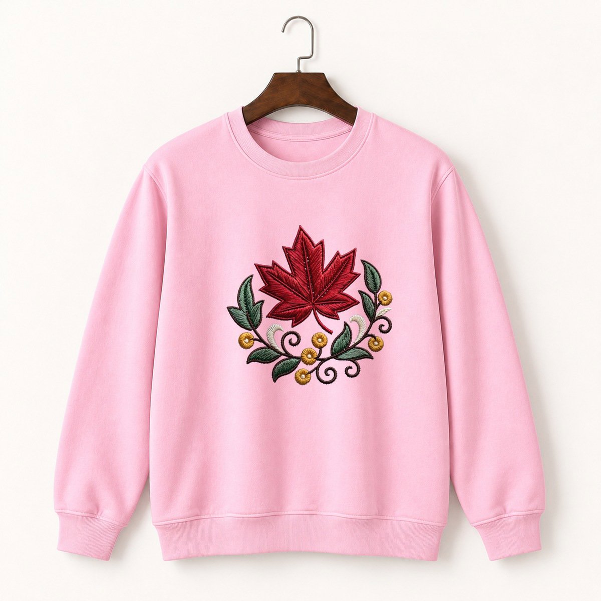 Maple Leaf Crewneck Sweatshirt 4