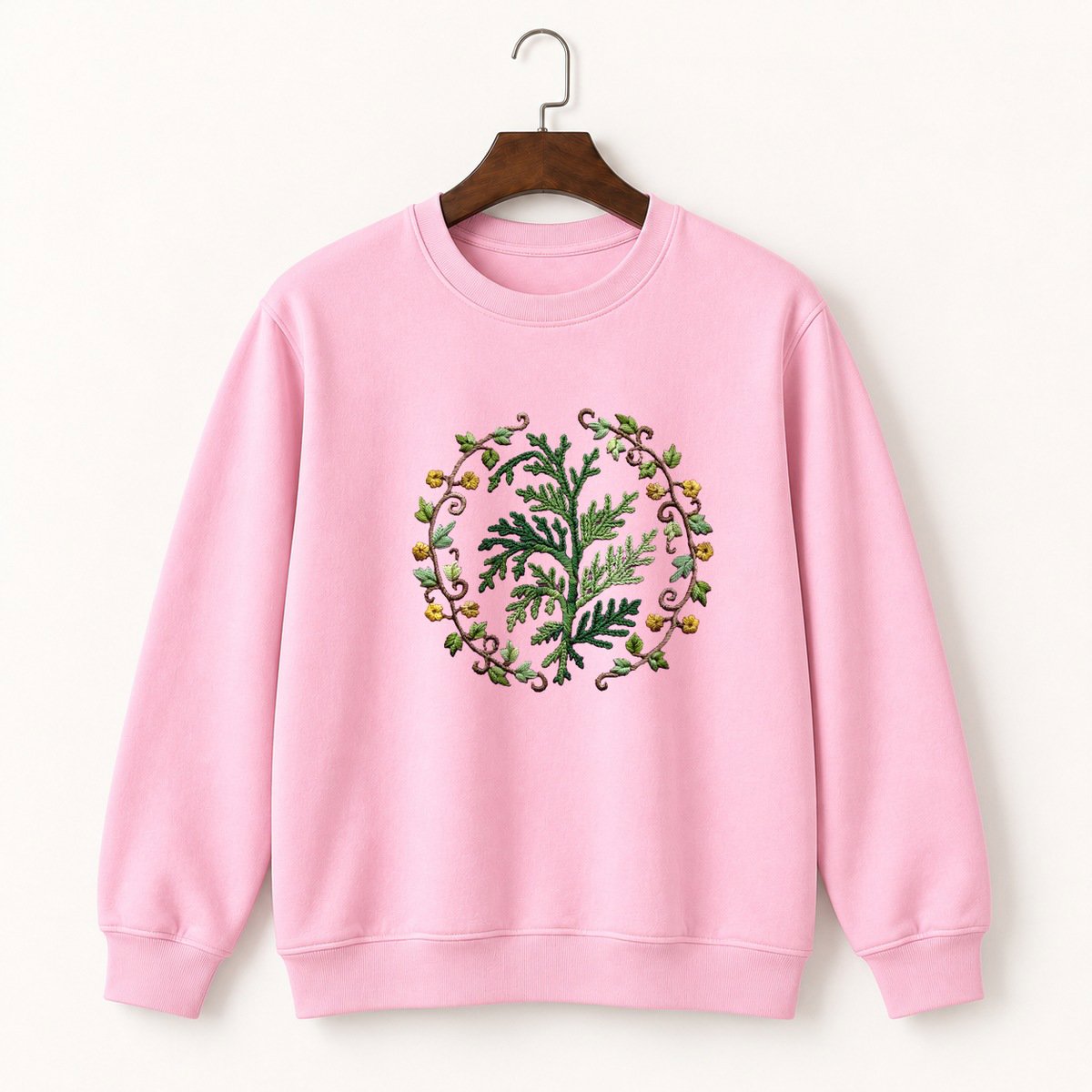 Cedar Branch Crewneck Sweatshirt 4