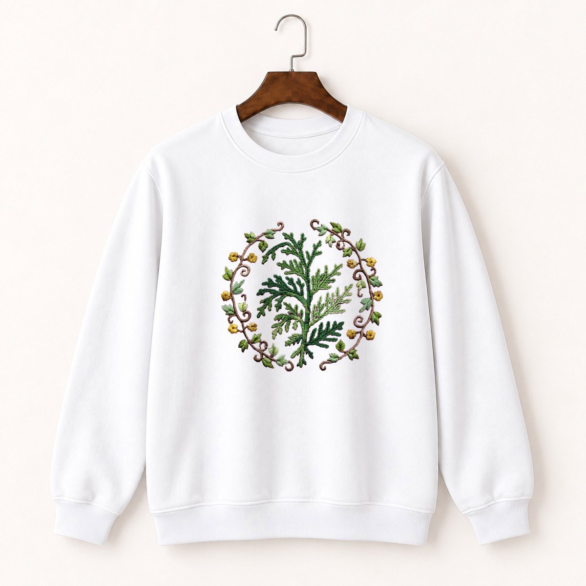 Cedar Branch Crewneck Sweatshirt 5