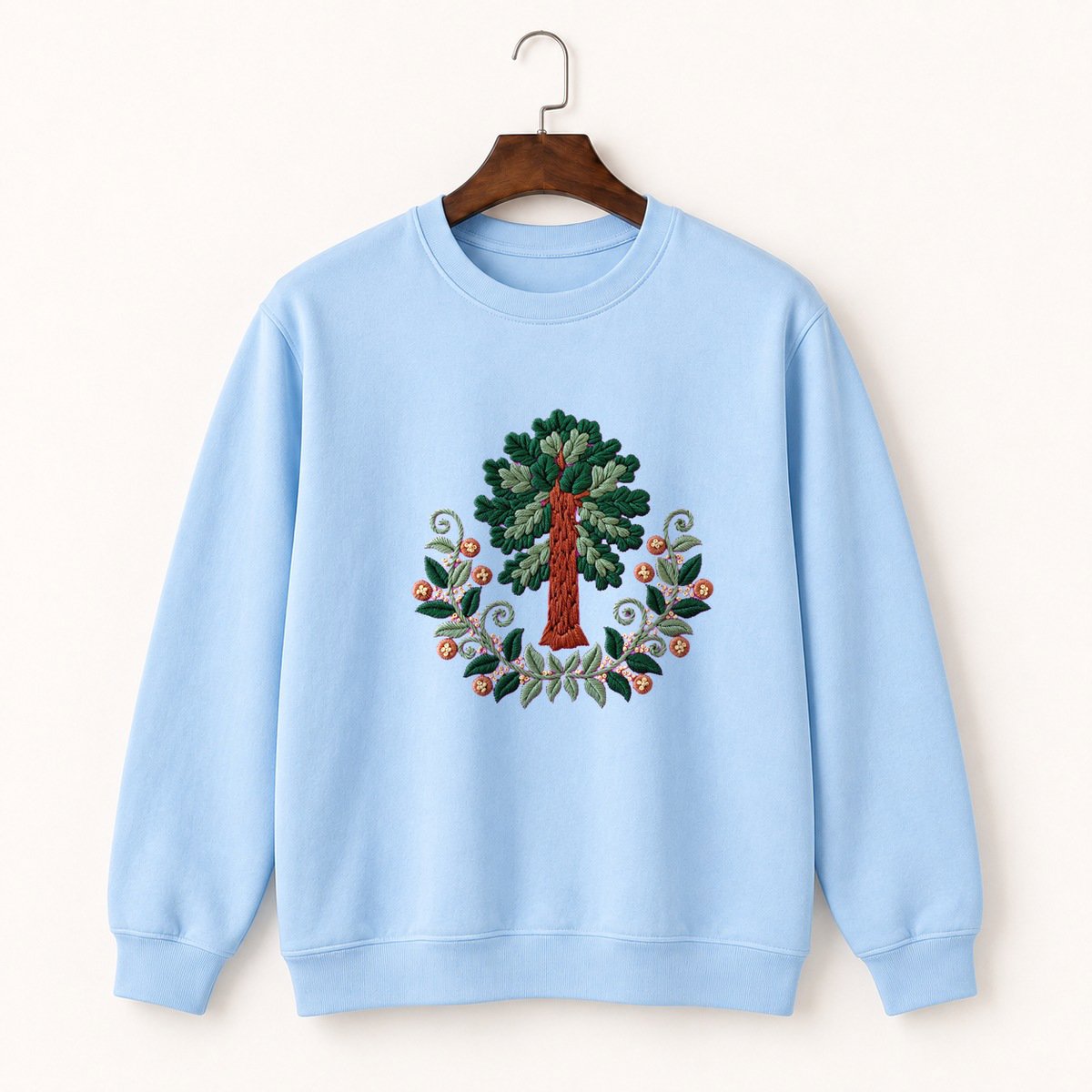 Redwood Tree Crewneck Sweatshirt 1