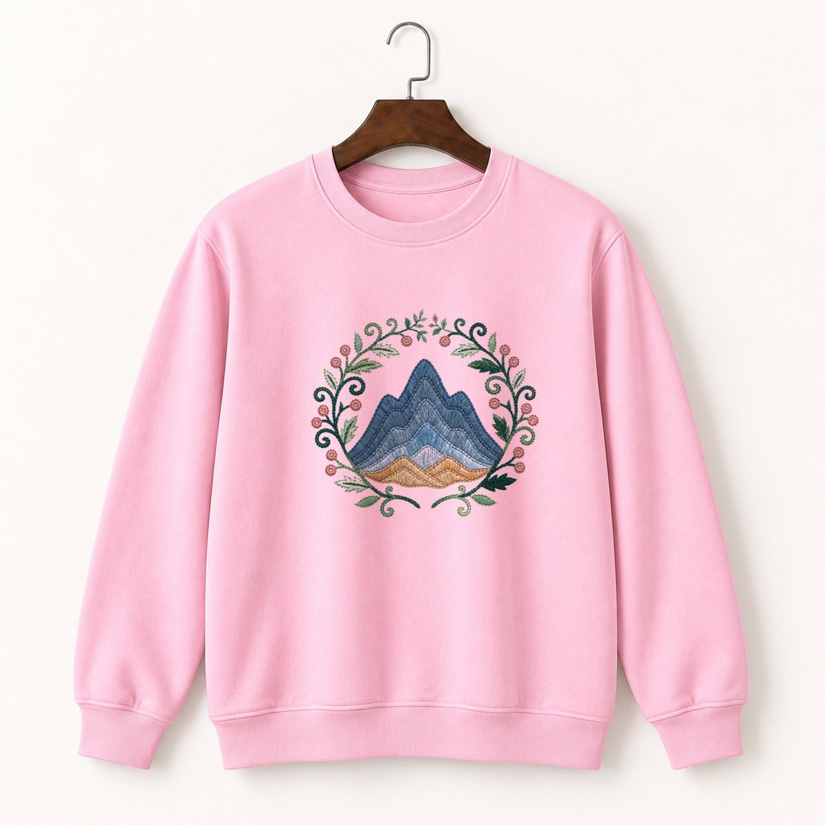 Adirondack Mountains Crewneck Sweatshirt 4