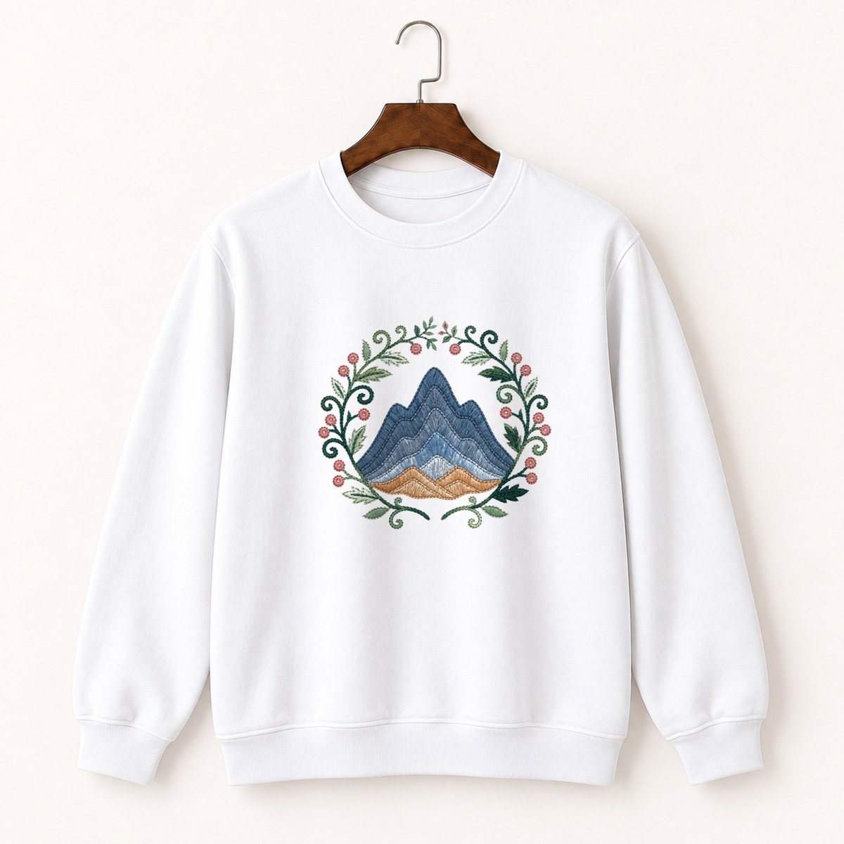 Adirondack Mountains Crewneck Sweatshirt 5