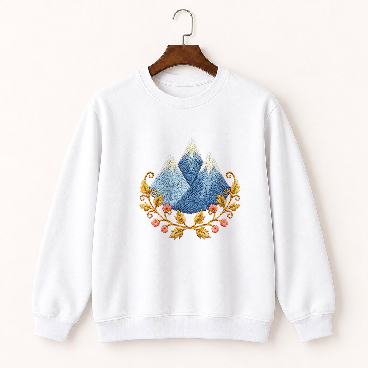 Cascade Mountains Crewneck Sweatshirt 5