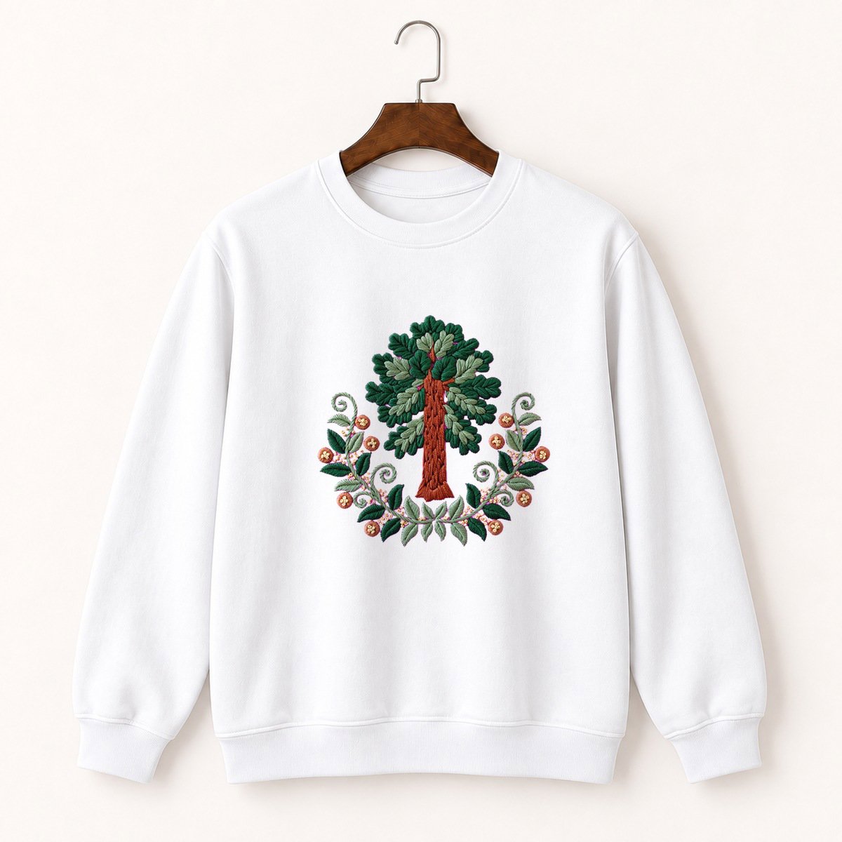 Redwood Tree Crewneck Sweatshirt 5