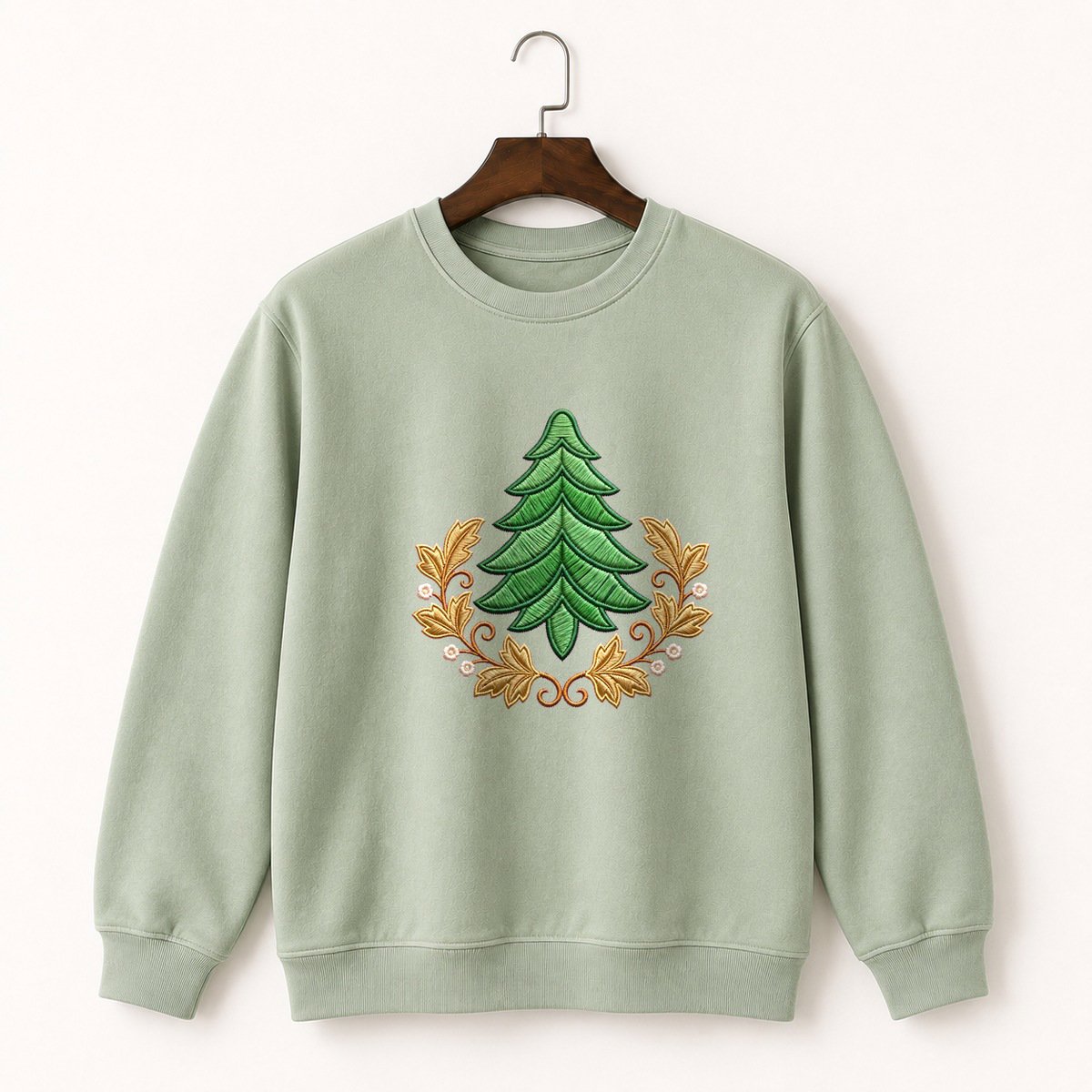 Pine Tree Crewneck Sweatshirt 2