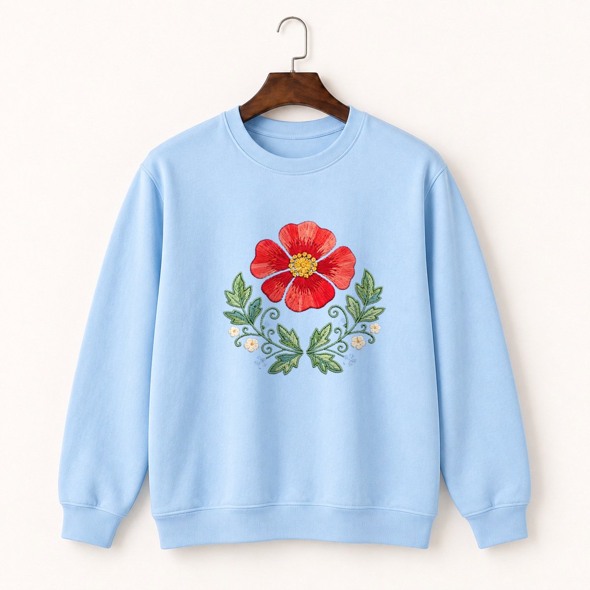 Poppy Crewneck Sweatshirt 1