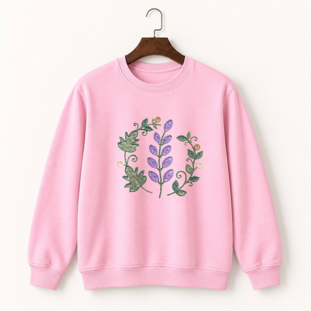 Lavender Crewneck Sweatshirt 4