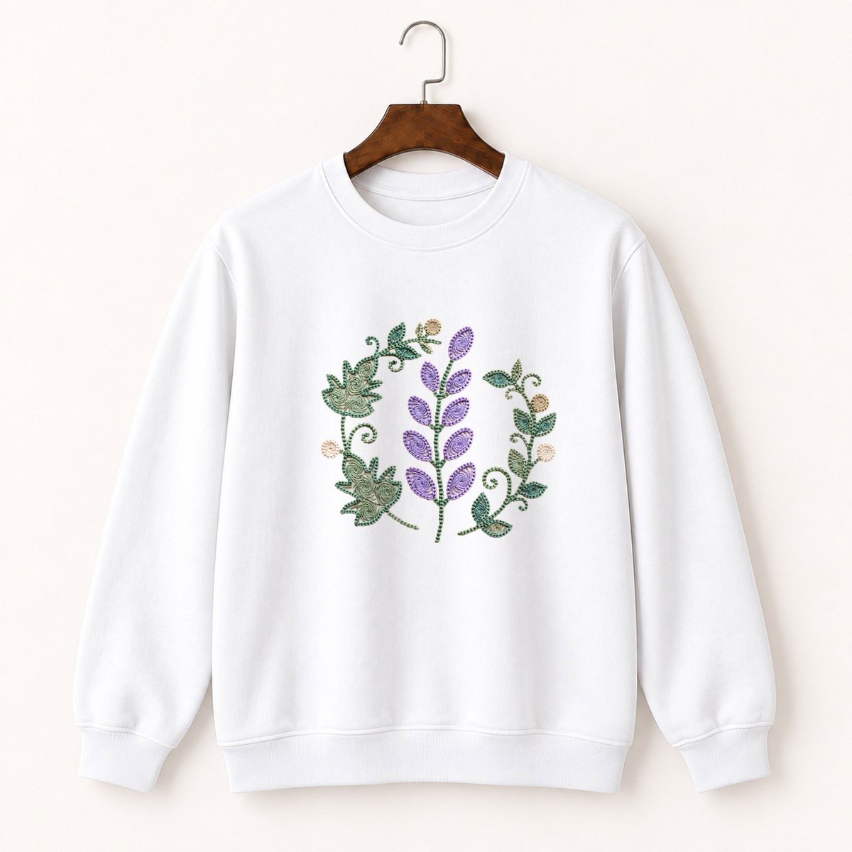 Lavender Crewneck Sweatshirt 5