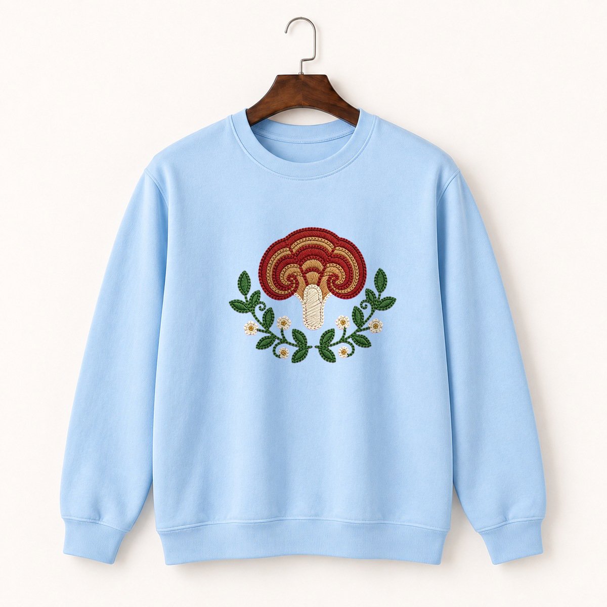 Reishi Mushroom Crewneck Sweatshirt 1