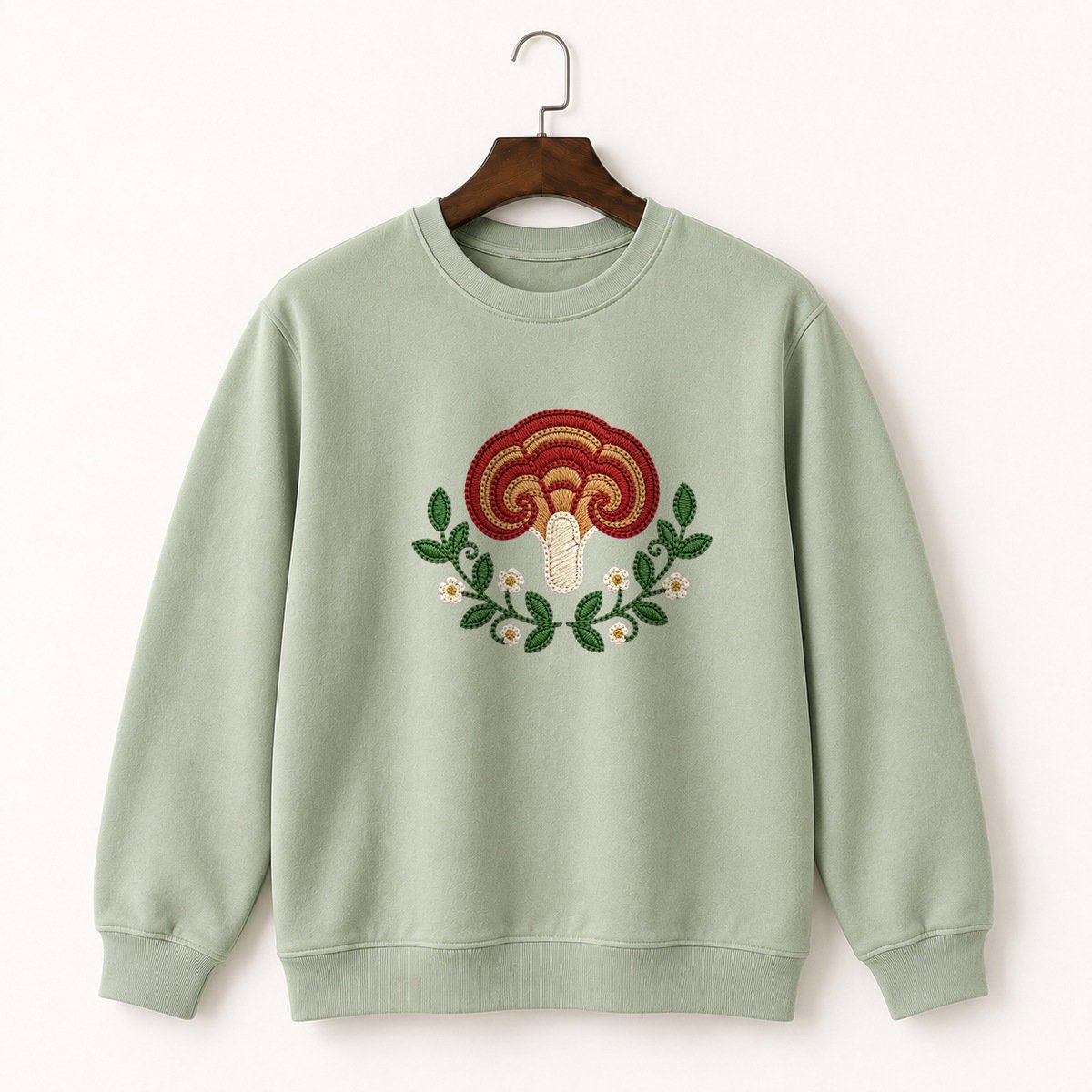 Reishi Mushroom Crewneck Sweatshirt 2