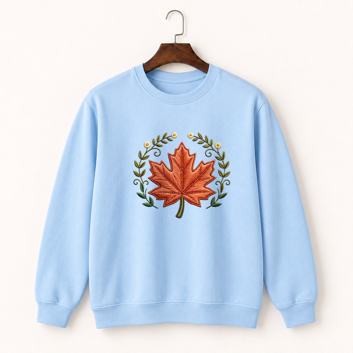 Maple Leaf Crewneck Sweatshirt 1