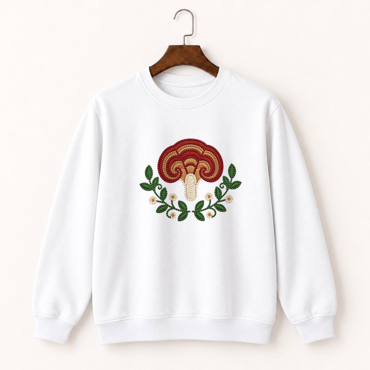 Reishi Mushroom Crewneck Sweatshirt 5