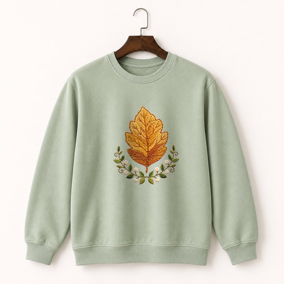Beech Leaf Crewneck Sweatshirt 2