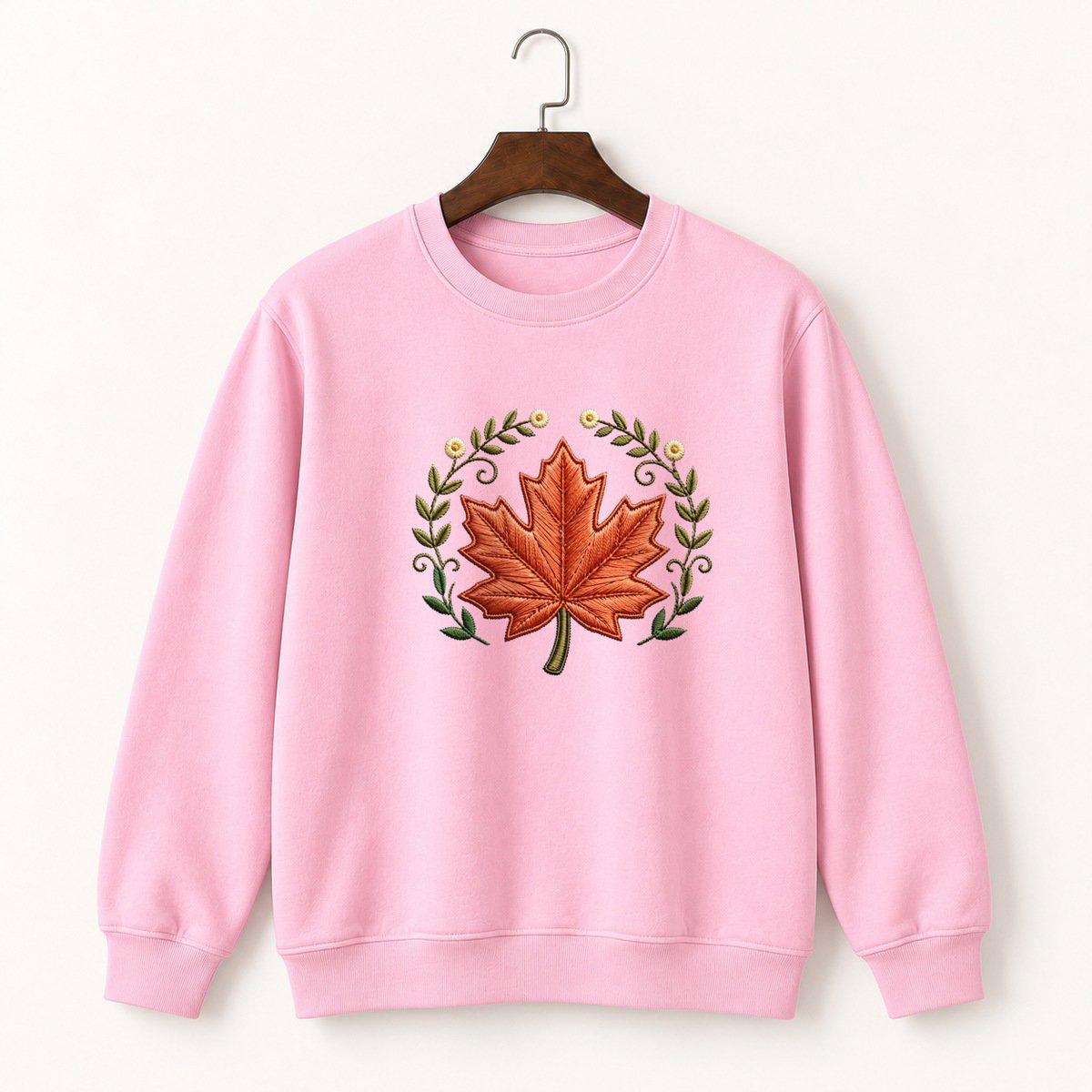 Maple Leaf Crewneck Sweatshirt 4