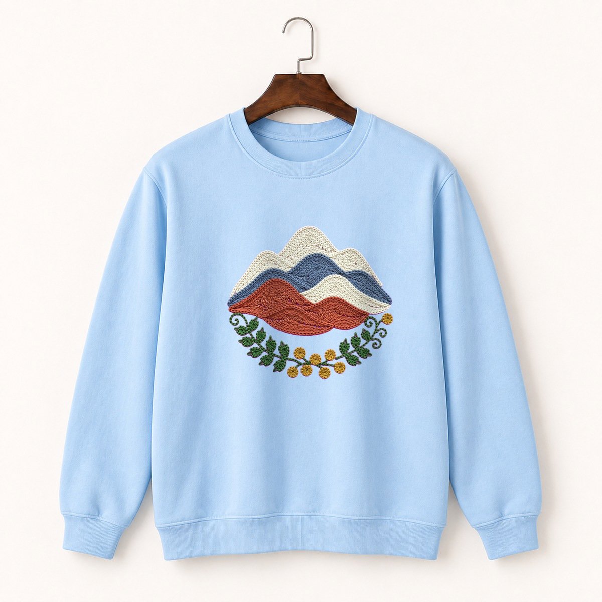 Appalachian Mountains Crewneck Sweatshirt 1