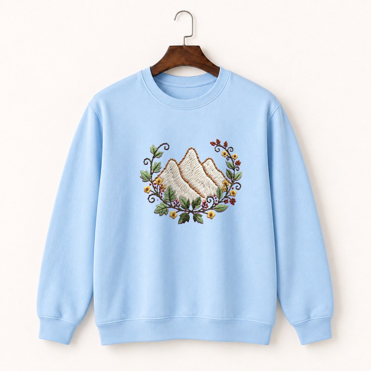 Sierra Nevada Mountains Crewneck Sweatshirt 1