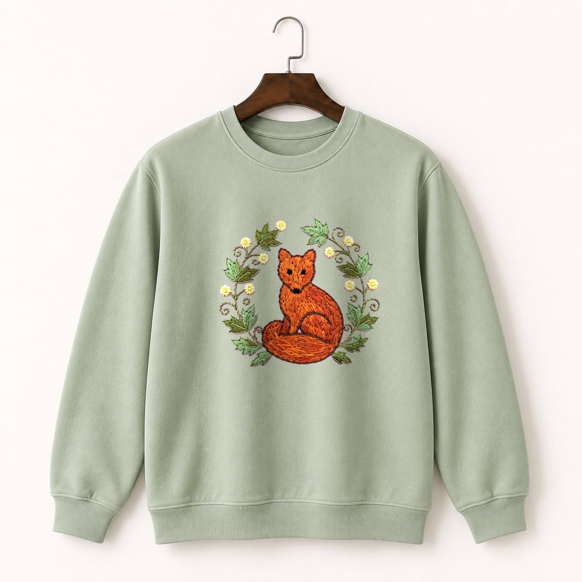 Red Fox Crewneck Sweatshirt 2