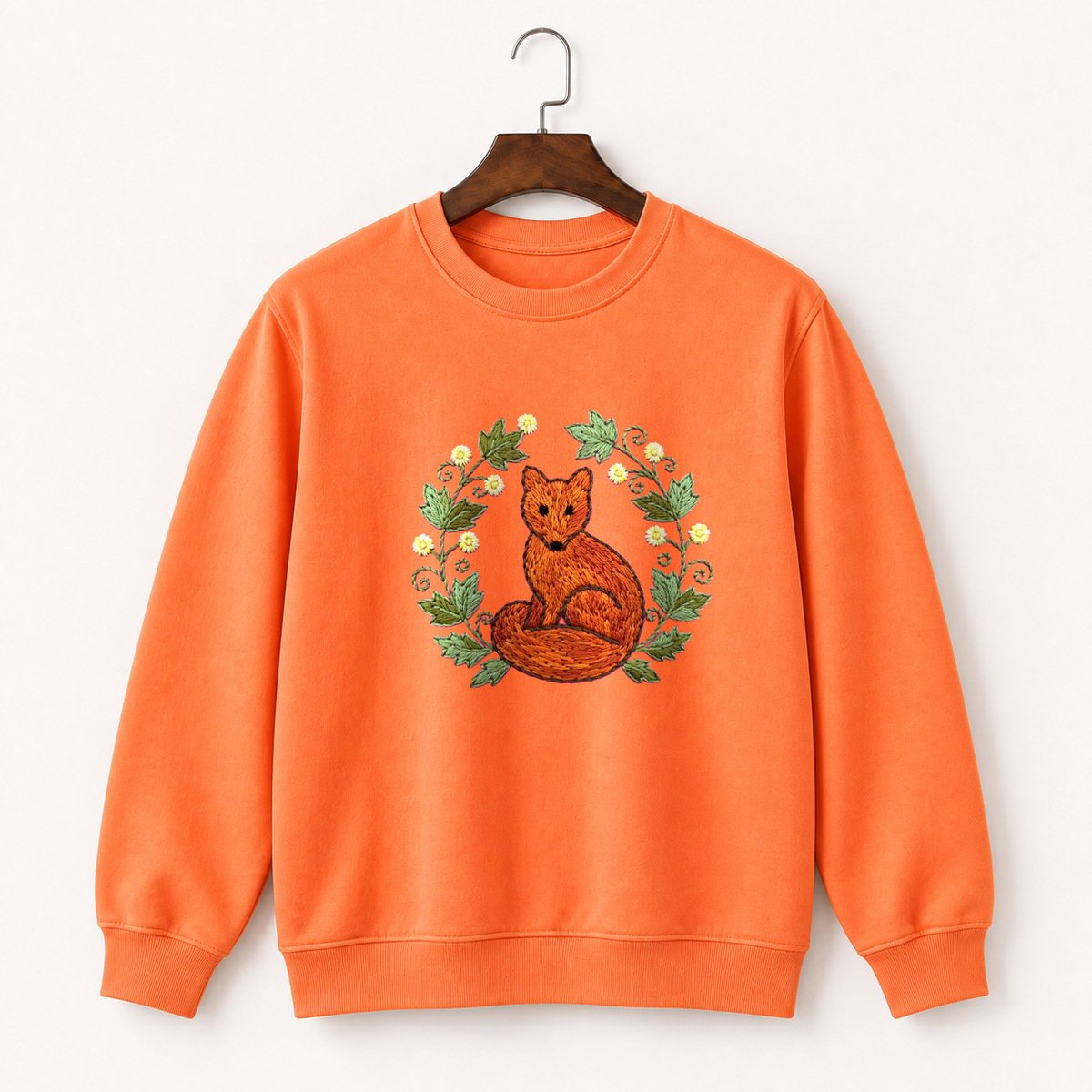 Red Fox Crewneck Sweatshirt 3