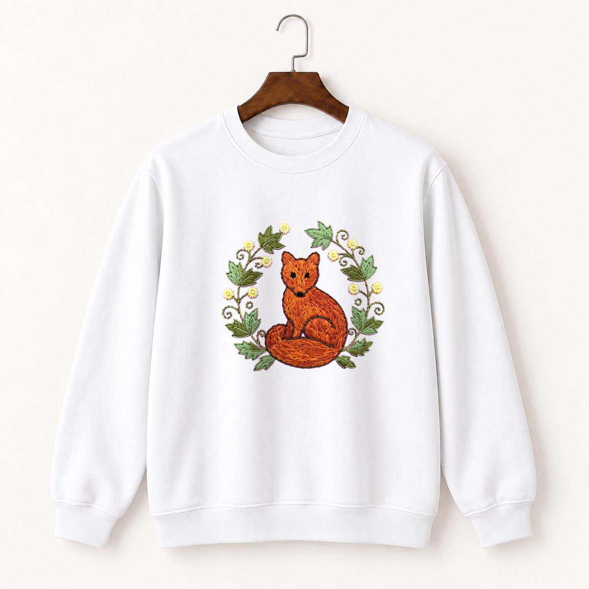 Red Fox Crewneck Sweatshirt 5