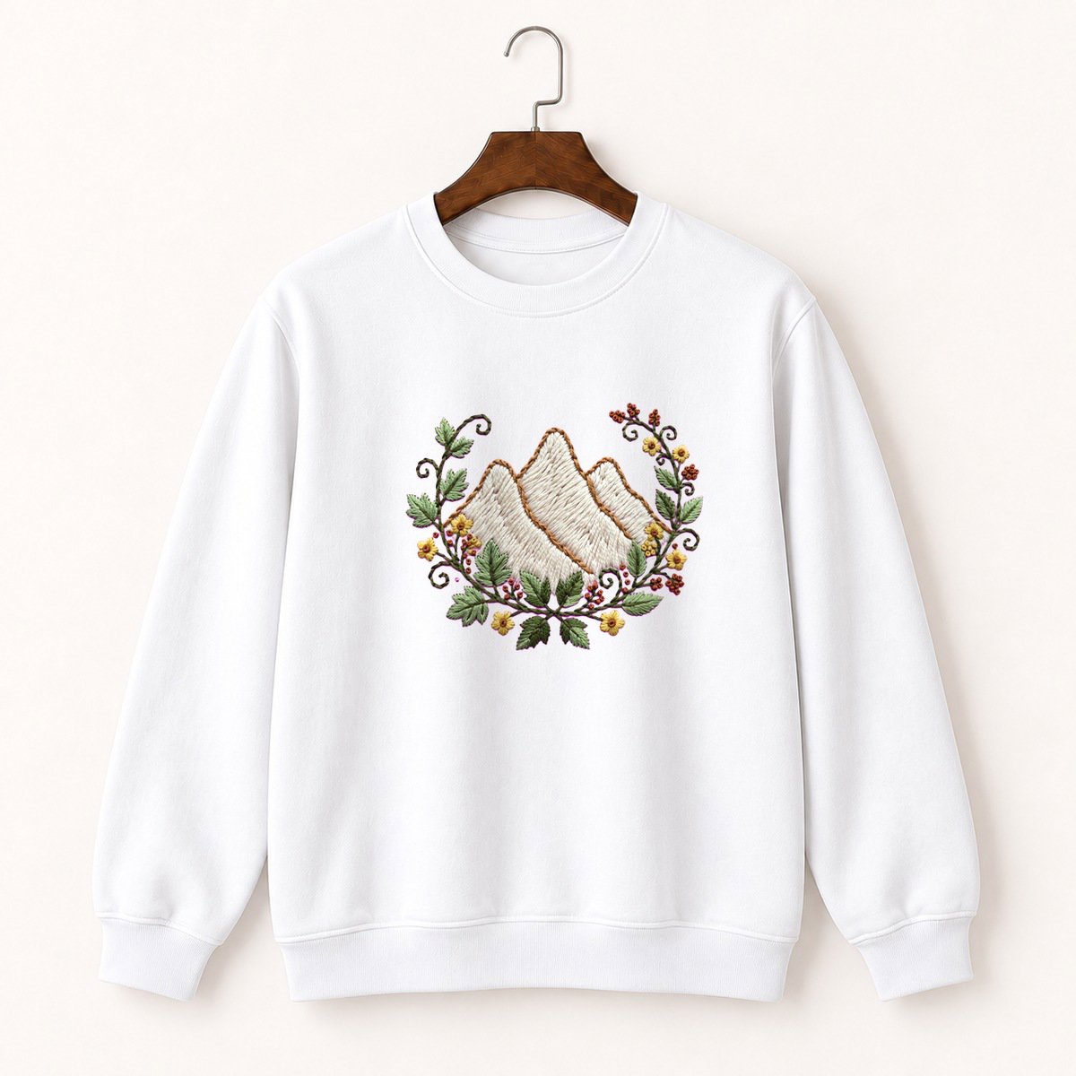 Sierra Nevada Mountains Crewneck Sweatshirt 5