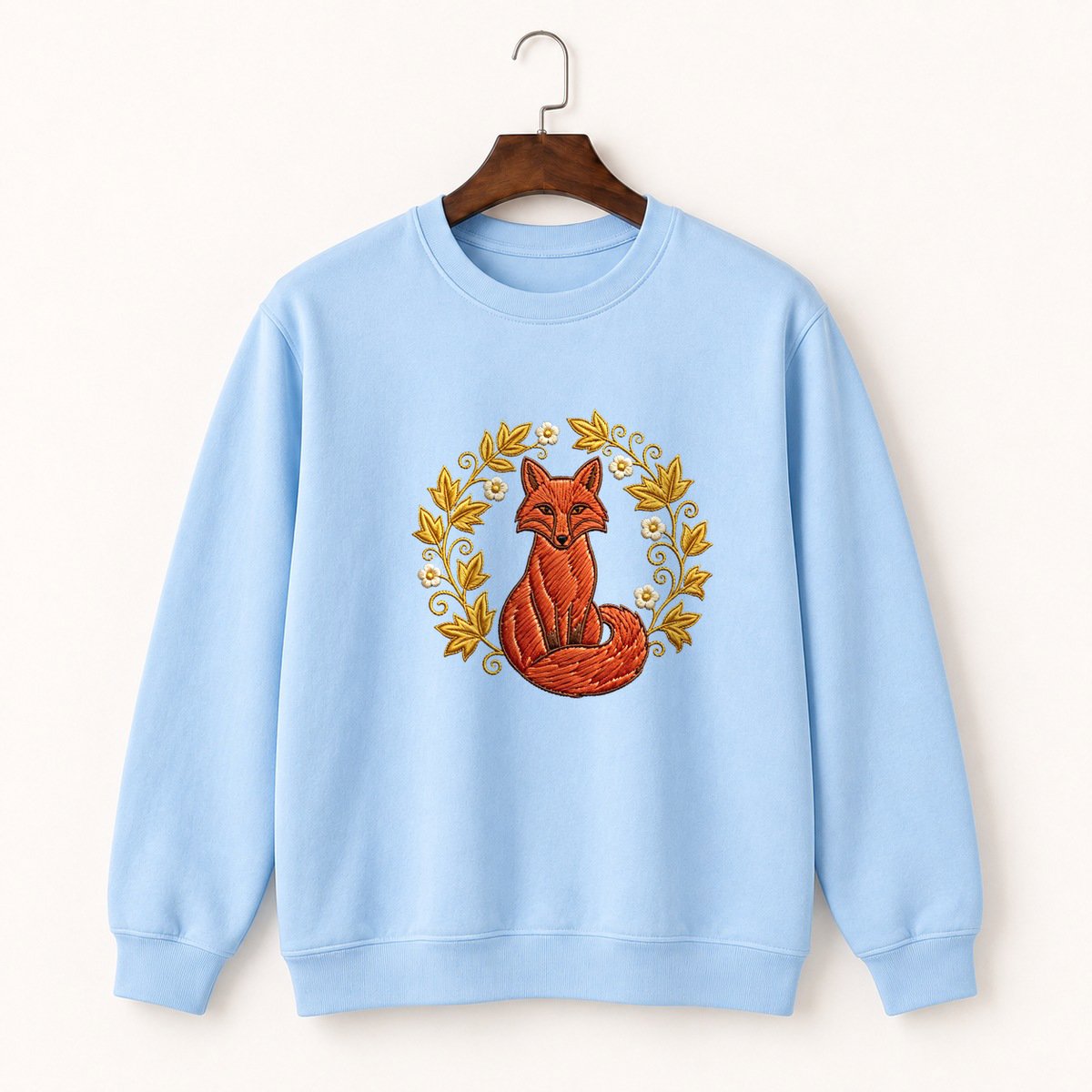 Red Fox Crewneck Sweatshirt 1