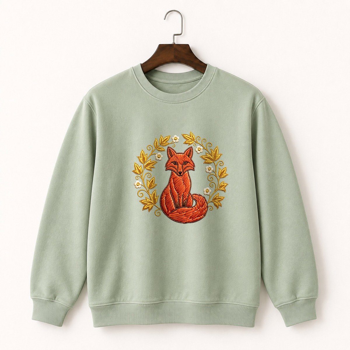 Red Fox Crewneck Sweatshirt 2