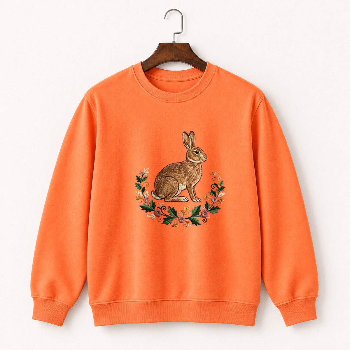 European Rabbit Crewneck Sweatshirt 3