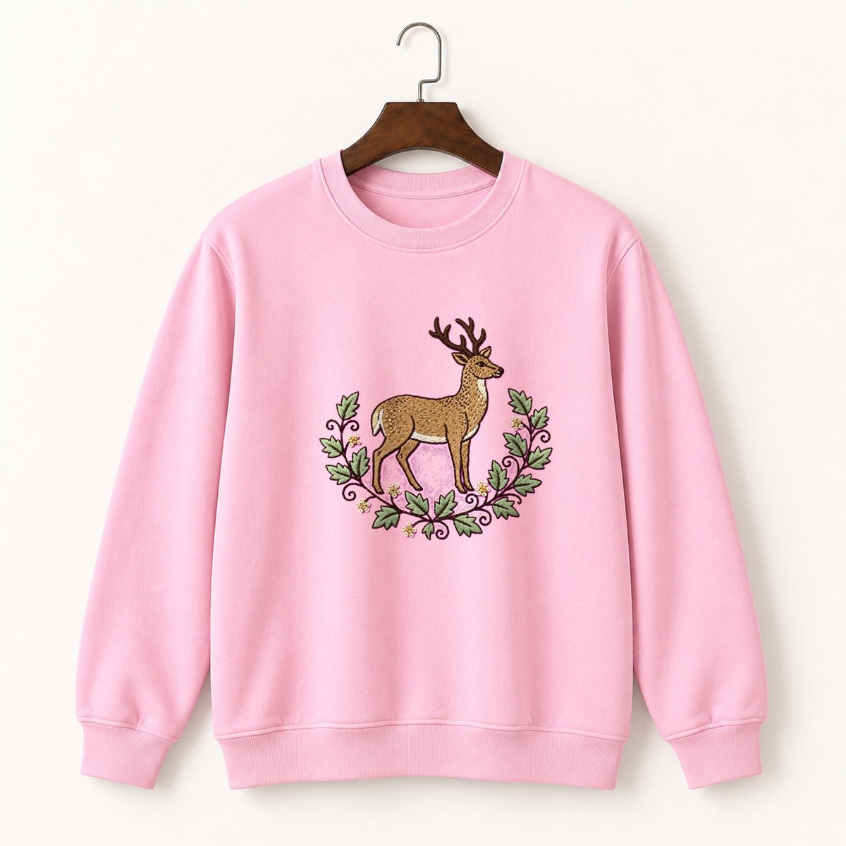 White-Tailed Deer Crewneck Sweatshirt 4