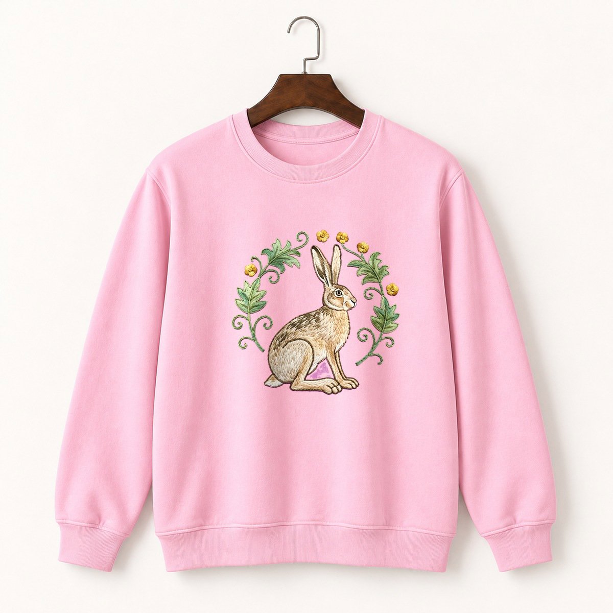 Snowshoe Hare Crewneck Sweatshirt 4