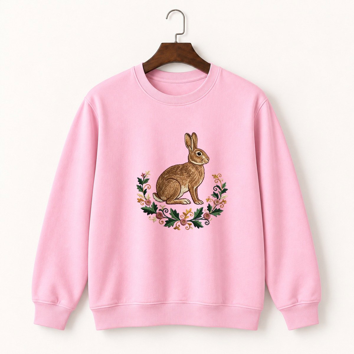 European Rabbit Crewneck Sweatshirt 4