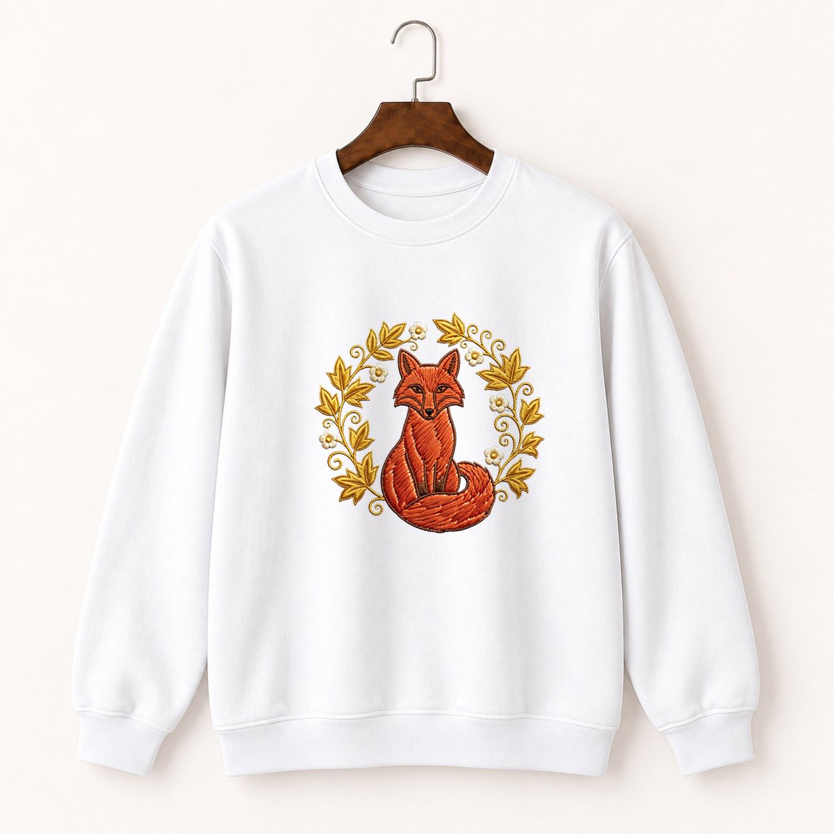 Red Fox Crewneck Sweatshirt 5