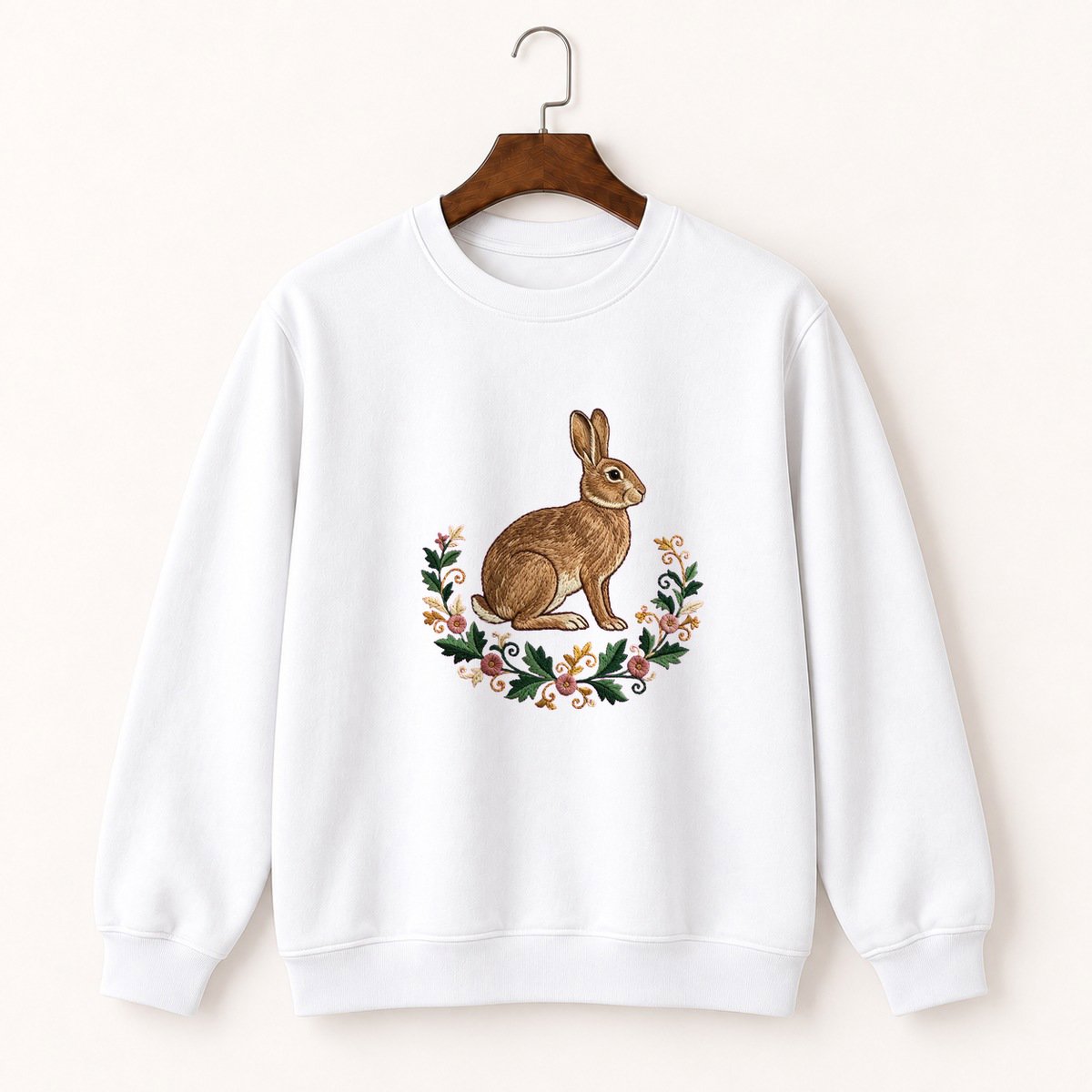 European Rabbit Crewneck Sweatshirt 5