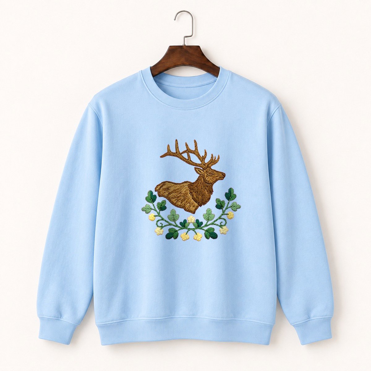 Elk Crewneck Sweatshirt 1