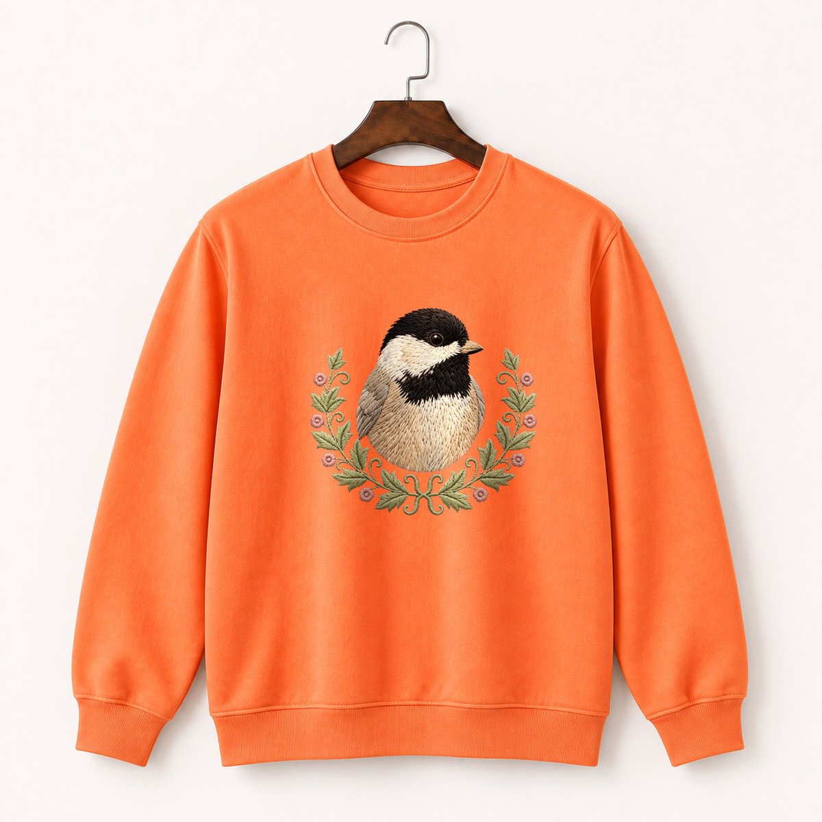 Black-Capped Chickadee Crewneck Sweatshirt 3