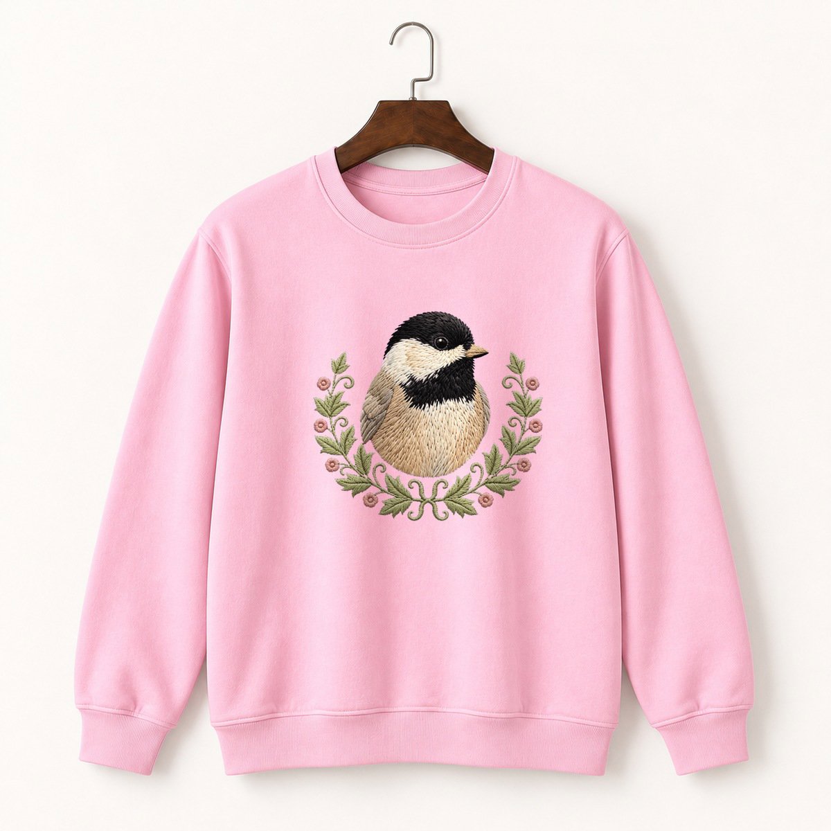 Black-Capped Chickadee Crewneck Sweatshirt 4