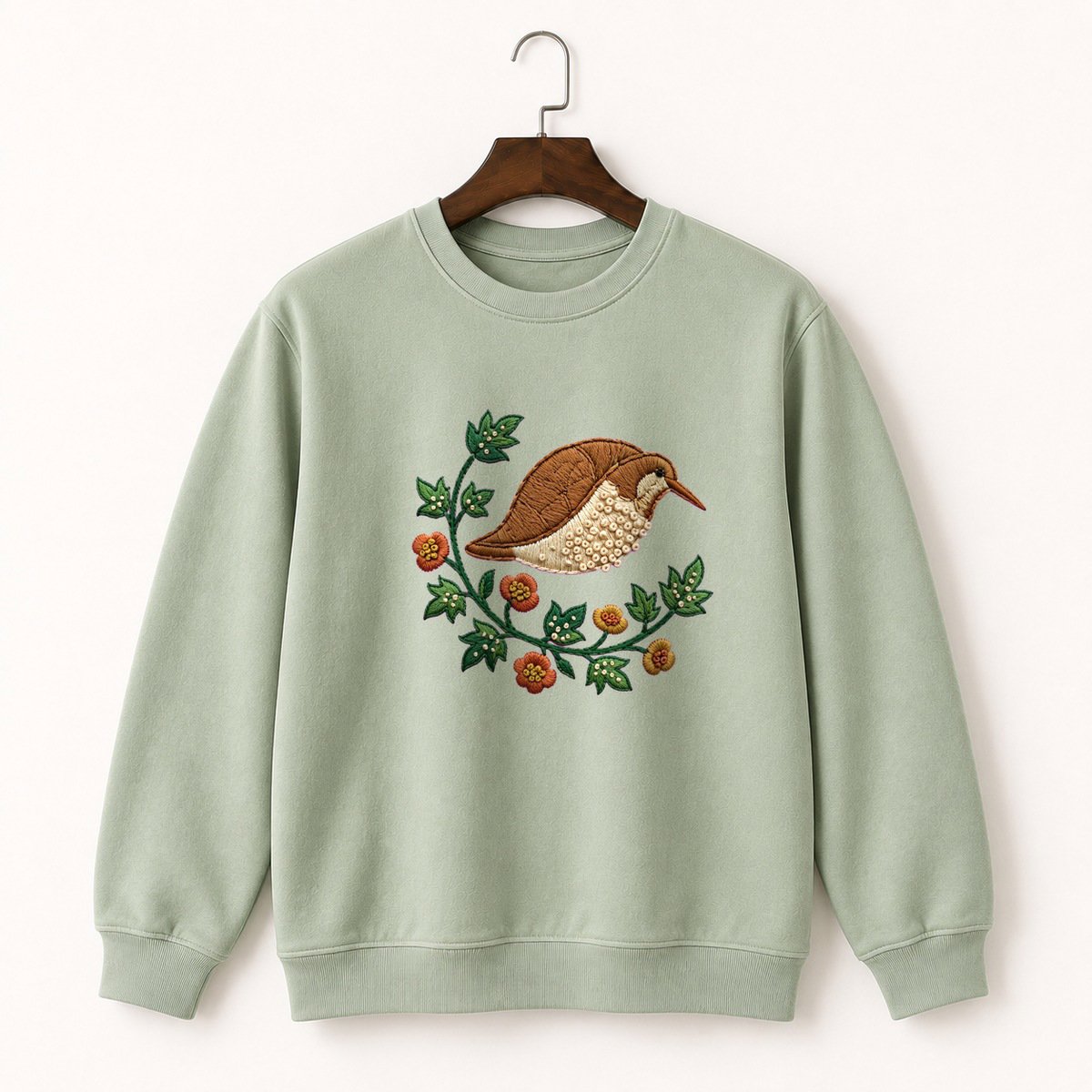 Hermit Thrush Crewneck Sweatshirt 2