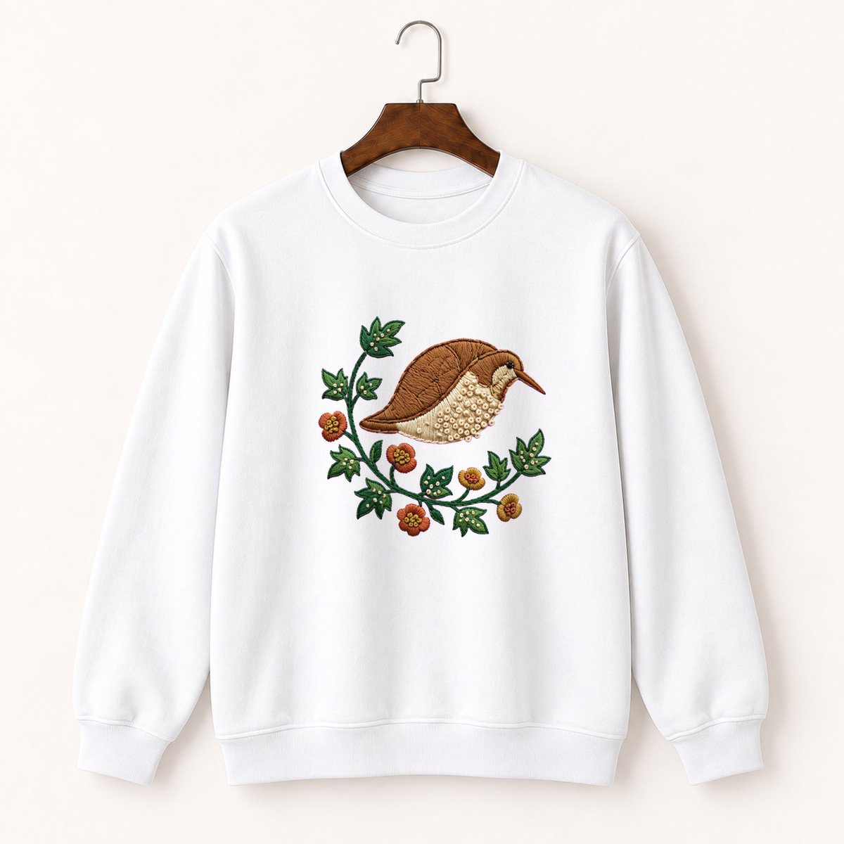Hermit Thrush Crewneck Sweatshirt 5